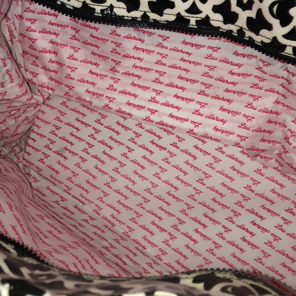 Vinyl coated fabric tote. - Picture 3 of 3